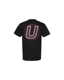Universal Statement Puff Tee Black/Mauve