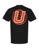 Universal Statement Puff Tee Black/Orangeade