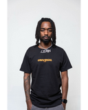 Universal Statement Puff Tee Black/Orangeade