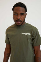 Classic Fit Universal Pantone Yellow Puff Tee Military Green