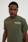 Classic Fit Universal Pantone Yellow Puff Tee Military Green