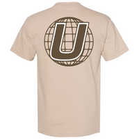 Classic Fit Universal Brown Puff Tee Sand